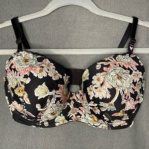 Victoria’s Secret Black Floral Bra